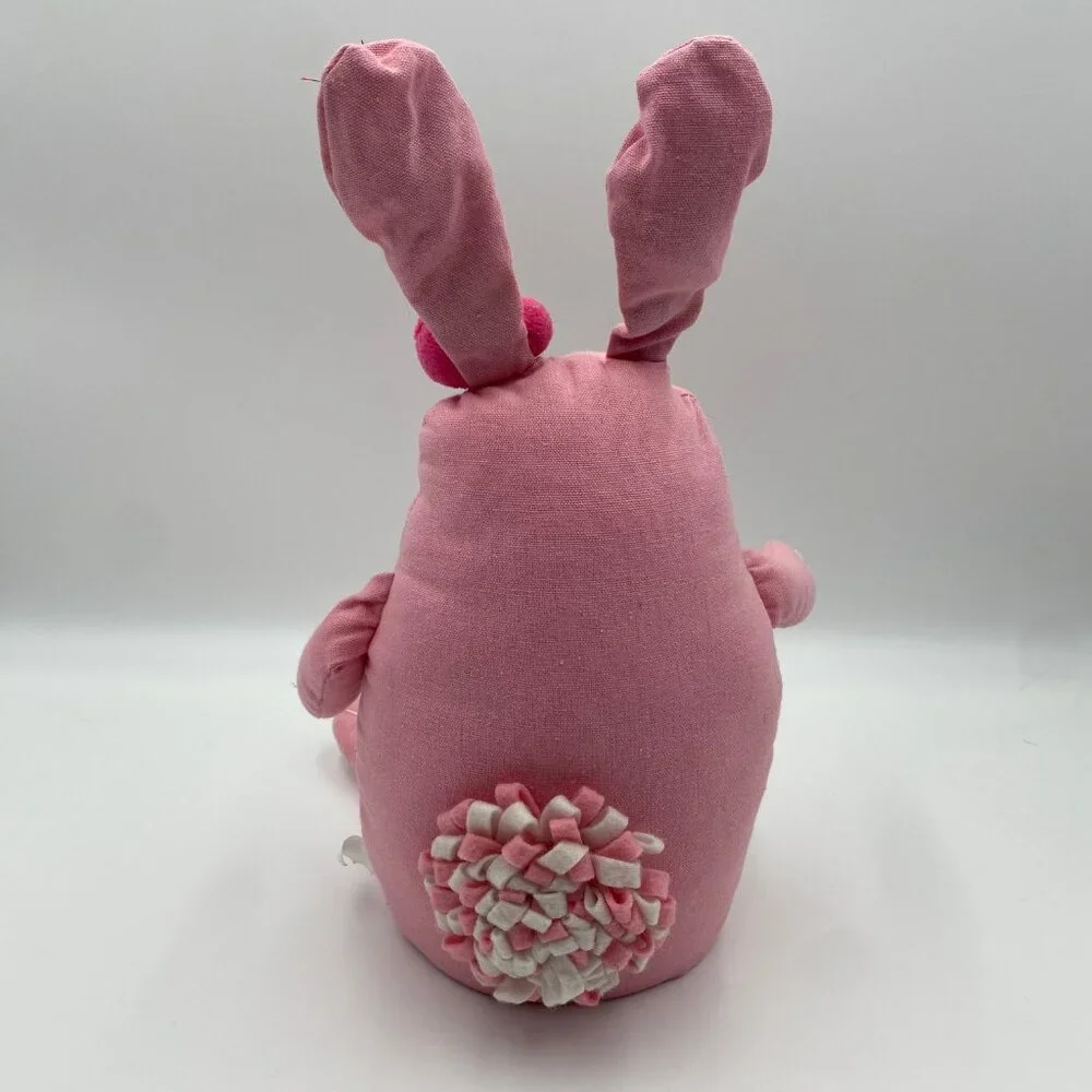 Target Pink Shelf Sitter Sitting Bunny Rabbit Plush Easter Holiday Decor 14